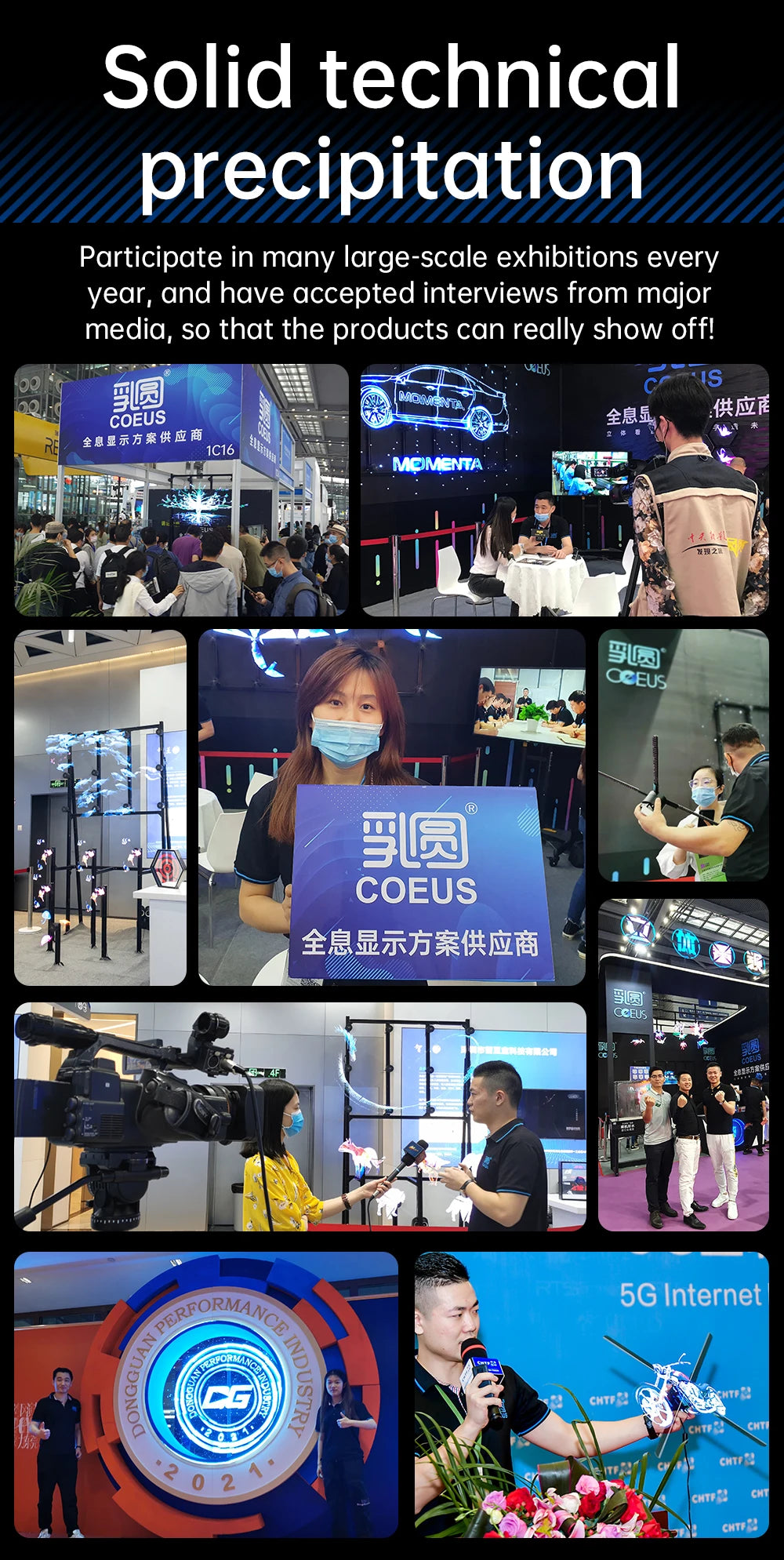 Hologram 3D Fan Projector