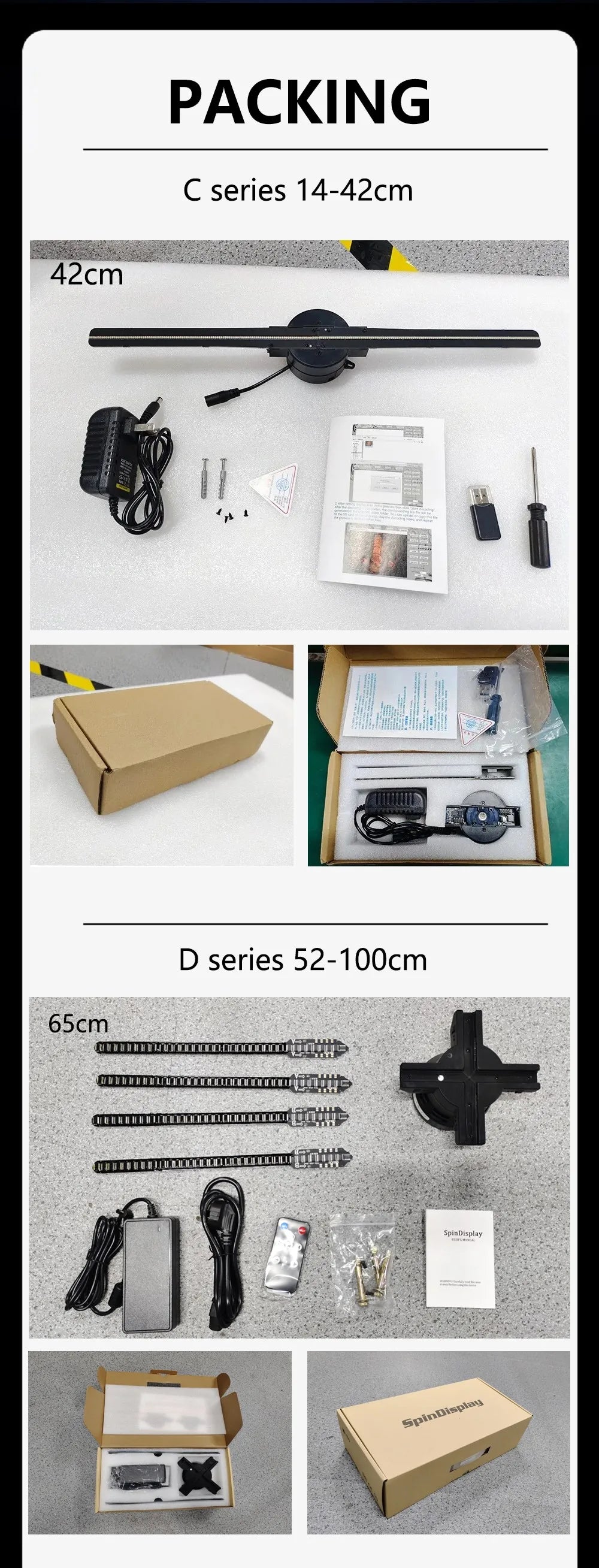 Hologram 3D Fan Projector