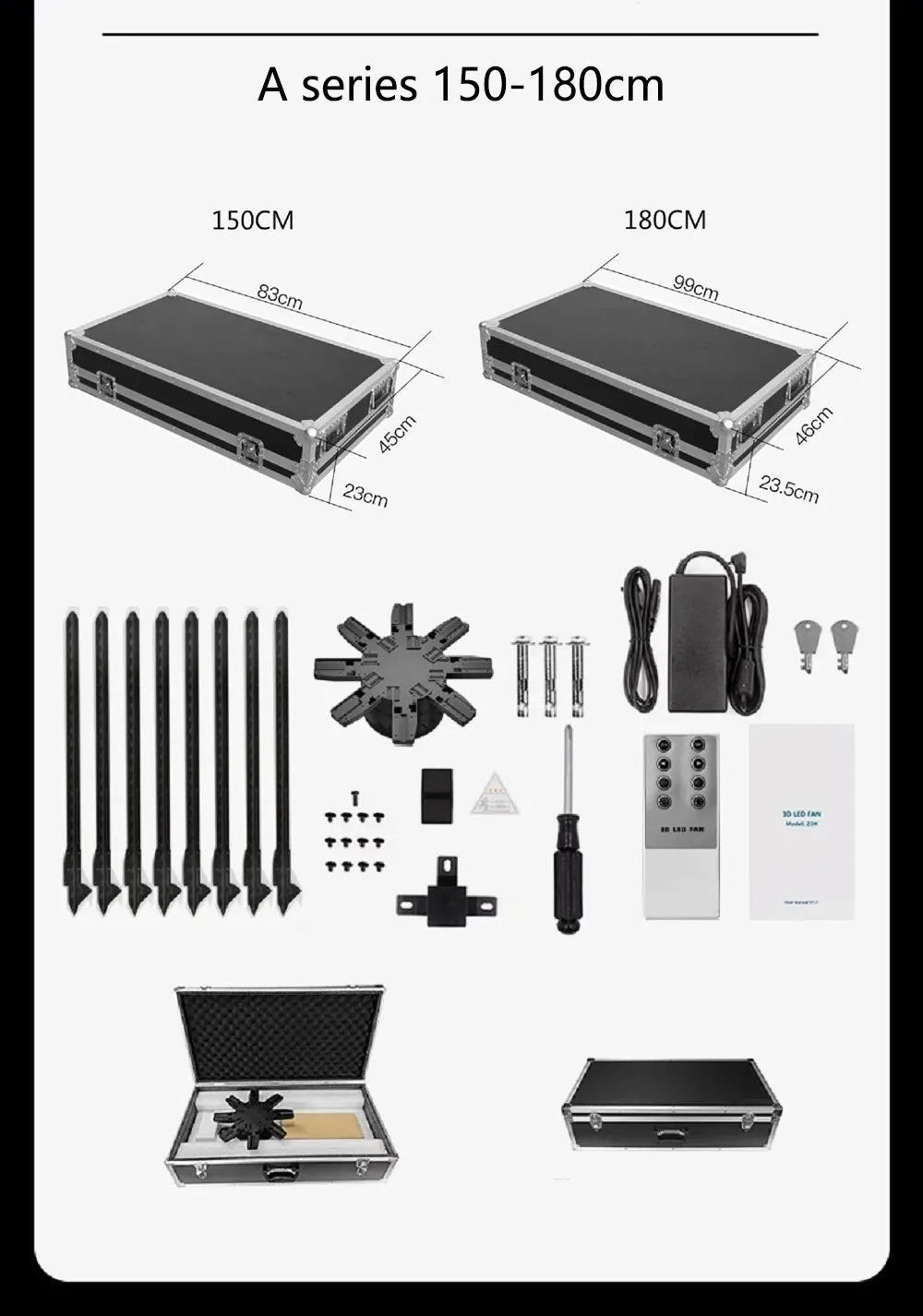 Hologram 3D Fan Projector
