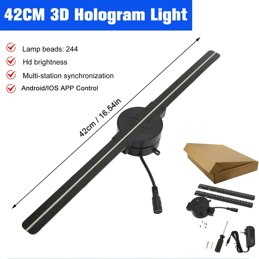 3D Hologramm Projector with App controll